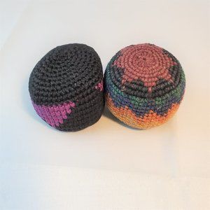 Vintage Hacky Sacks Foot bag woven 90’s